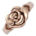 ショッピング薔薇 ETE エテ ローズモチーフ/薔薇 プレーン リング・指輪/K10PG/416-3.3g/7号/#47/ピンクゴールド/プレゼント/フラワーモチーフ/h251225/599456