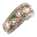 ٥ߥ꡼󥰥å顼ͥåȡߥɥ󥰡/K18Y+W,2顼-6.9g/1.74ct/0.62ct 0.19ct/14/RF4/h191207/318514