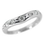 ブルガリ コロナ V字モチーフ 7P・ダイヤモンドリング・指輪/Pt950-3.6g/7号/#47/プラチナカラー/BVLGARI 翌日配送可/215334