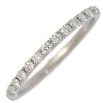 0.3ct/ハーフエタニティセッティング・ダイヤモンドリング・指輪/Pt900-2.0g/12号/#52/プラチナ/プレゼント/記念日/h251016/593955