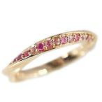 スタージュエリー フォーエバーループ/FOREVER LOOP 19P・ピンクサファイアリング・指輪/K18PG/750-2.7g/7号/#47/STAR JEWELRY/218715