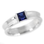 Yahoo! Yahoo!ショッピング(ヤフー ショッピング)ティファニー 2P・スタッキング・サファイアリング・指輪/K18WG/750-5.5g/13号/#53/ブルー/TIFFANY ＆ Co. /RF2/h190117/227487