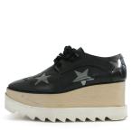 ステラマッカートニー エリスター プラットフォーム シューズ靴/363998/37/ブラック×シルバー/STELLA McCARTNEY/218933