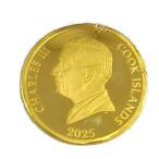 ショッピングジョイ ポブジョイ・ミント株式会社 グリフィン20ドルクック諸島2025年・金貨幣・メダル/K24コイン-3.1g/ゴールド/Pobjoy Mint /h251218/599818