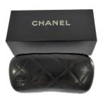 ショッピングシャネル CHANEL シャネル サングラス ケースのみ メガネケース ポーチ/ブラック/b251007/593101