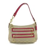 コーチ ポピー・シグネチャー・アクセサリーポーチ/44064/ベージュ×ピンク系/COACH 翌日配送可/207037