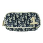 Christian Dior Christian Dior Toro ta-* номер 1mi Nicos me сумка / темно-синий серия / vanity /b250502/555962