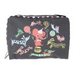 超美品・レスポートサック Dog Play・Extra Large Rectangular Cosmetic・トラベルポーチ/ブラック/LeSportsac/RF4/b190921/310033