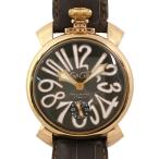ガガミラノ マヌアーレ・自動巻き時計 48mm 裏スケ レザーベルト-109.5g/ピンクゴールド/GAGA MILANO/RF1/h190409/283793