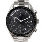 オメガ スピードマスター・オーバーホール・新品仕上げ済・自動巻き時計/35105000/シルバー×ブラック/OMEGA/RF1/h190424/284278