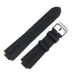 超美品・ルイヴィトン ホライゾン用ストラップベルト・クォーツ時計-18.2g/R15136/ブラック×シルバー/LOUIS VUITTON/RF1/h181125/223271