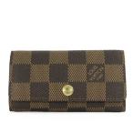 Yahoo! Yahoo!ショッピング(ヤフー ショッピング)ルイヴィトン ダミエ・エベヌ・ミュルティクレ4・4連キーケース/N62631/ブラウン/LOUIS VUITTON 翌日配送可/212565