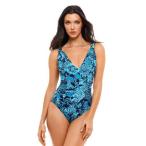  free shipping Miraclesuit SWIMWEAR lady's US size : 10 color : blue parallel import 