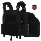  бесплатная доставка Tuxapo Tactical Molle Vest for Men Laser Cutting Modular Lightweight Quick Release Adjustable Vests параллель импорт 
