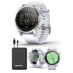  free shipping Garmin epix Pro (Gen 2) (Silver/Whitestone) GPS Outdoor Watch | 42mm with AMOLED Display & Built-in Flashlight | Bundle Screen Protec parallel import 