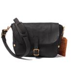 ヴァスコ レザー ポストマン ショルダーバッグ ラフアウト ブラック VASCO LEATHER POSTMAN MINI SHOULDER BAG ROUGH OUT BLACK VS-249LR