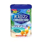 【医薬部外品】バスロマン 入浴剤 クリアクール [600g] 温浴効果 血行促進 疲労回復 肩のこり 腰痛 緩和 (アース製薬)