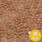 ミユキ 丸小 シードビーズ 11/0 約2mm #310 クリスタルライトゴールドラスター 20グラムバラ 約2,200粒入り