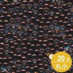 ミユキ 丸小 シードビーズ 11/0 約2mm #460 赤金焼付 20グラムバラ 約2,200粒入り