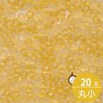 ミユキ 丸小 シードビーズ 11/0 約2mm #132 金茶スキ 20グラムバラ 約2,200粒入り