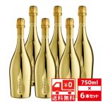 送無 セット6 ボッテガ ゴールド 750ml×6本 送料無料 スパークリングワイン プロセッコ