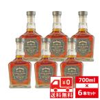送無 セット6 ジャックダニエル シングルバレル セレクト 45度 700ml×6本 テネシー 送料無料