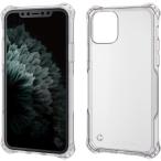 iPhone 11 Pro ケース ZEROSHOCK 衝撃吸収 [落下時の衝撃から本体を守る (衝撃吸収フィルム付)] ハイブリッドタイプ クリア PM-A19BZEROTCR エレコム製