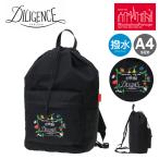 マンハッタンポーテージ リュック ナップザック A4 DILIGENCE PARLOUR メンズ レディースMP2293CCGDPL manhattanportage 撥水 刺繍 花 フラワー
