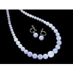 Yahoo! Yahoo!ショッピング(ヤフー ショッピング)150ｃｔブルーレース・グラデーションネックレス＆イヤリング