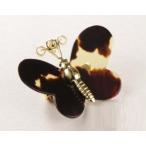 Yahoo! Yahoo!ショッピング(ヤフー ショッピング)べっ甲のモダンなブローチ 蝶　日本製　軽量