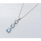 Yahoo! Yahoo!ショッピング(ヤフー ショッピング)ブルートパーズ　スリーストーンペンダント