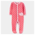 【サマーセール】カーターズ カバーオール かたつむり 花柄 ドット 長袖 ロンパース 正規品 女の子 かわいい ベビー服 足つき パジャマ 新生児