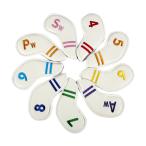 アイアン用カバー PU製 マグネット/マジックテープ開