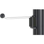 Licolbe/HobbyTower/HC-100 支柱用クリップフック100mm 3個(黒)