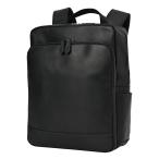 RIDEZ для мотоцикла кожа рюкзак LEATHER BACKPACK BLACK RBP01