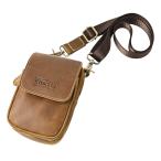 RIDEZ для мотоцикла сумка на плечо RIDEZ LEATHER MINI BAG L.BROWN RBP03