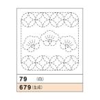 オリムパス　花ふきん布パック 79 梅と丸七宝 （白）