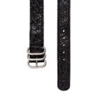 THE SOLE / The подошва крокодил NATO часы ремень nato- ремень 18mm 20mm 24mm BLACK SILVER черный серебряный 