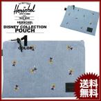 SALE ハーシェル サプライ Herschel SUPPLY CO. DISNEY COLLECTION NETWORK LARGE DENIM MICKEY POUCH ポーチ バッグ デニム ディズニー ミッキーマウス