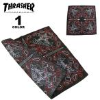 ( официальный ) Thrasher бандана THRASHER NEW SKATE GOAT BANDANA шарф мужской женский унисекс черный чёрный 