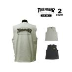 SALE Thrasher футболка THRASHER Oval Logo No-Sleeve SHIRTS безрукавка TEE большой Silhouette большой размер relax Fit мужской женский 