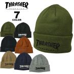 (公式） スラッシャー ビーニー ニット帽 THRASHER HOMETOWN KNIT BEANIE CAP ニットキャップ ショートビーニー メンズ レディース ユニセックス 全7色