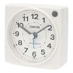 CASIO( Casio ) глаз ... часы электро-магнитные часы класть часы белый аналог настольный часы маленький размер свет TQ-750J-7JF