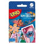 ショッピングスティッチ マテルゲーム(Mattel Game) ウノ(UNO) リロ＆スティッチ ゲーム パーティーグッズ カードゲーム 112枚 2-10人用 7歳か