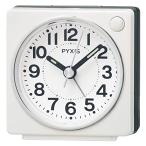  Seiko часы (Seiko Clock) глаз ... часы класть часы аналог белый жемчуг 65×64×38mm PYXIS Pixis NR449W