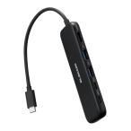 エレコム USB-C ハブ ドッキングステーション 5in1 100W PD対応 HDMI 4K30Hz ブラック DST-W01