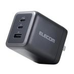 エレコム 充電器 100W 3ポート Type-C USB-A USB PD対応 スイング式プラグ採用 ブラック EC-AC104100BK