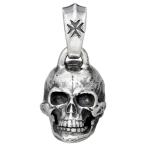 ショッピングスカル ガボラトリー GABORATORY ペンダント クォーターラージスカルフルヘッド P-418