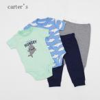 アウトレット carter's カーターズ ベビー 上下セット ボーイズ 半袖ロンパース パンツ4点セット 春 夏 1359863 P149-1