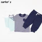 アウトレット carter's カーターズ ベビー ロンパース 半袖 上下3点セット 夏 1181278 P237オ